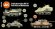 画像2: AKアクリル3G[AK11646]WW2イギリス軍デザート迷彩カラー6色セット1940-43年 (2)