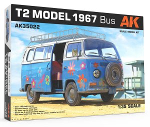 画像1: AKインタラクティブ[AK35022]T2バス 1967年型(1/35) (1)