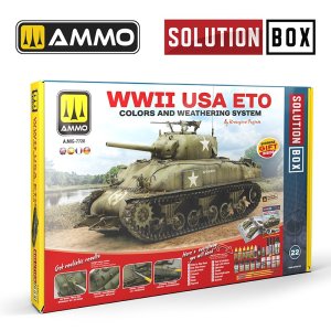 画像1: AMMO[AMO-7728]ソリューションボックス 20： WW.II 米軍 ヨーロッパ作戦戦域 (1)