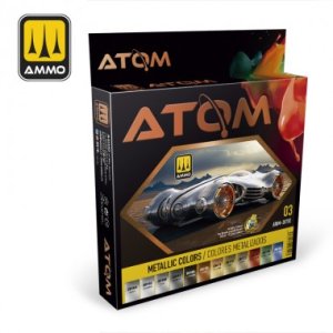 画像1: AMMO[ATOM-20702]アトム：メタリックカラーセット (1)