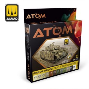 画像1: AMMO[ATOM-20704]アトム：WW.II ドイツ軍戦車カラー セット (1)