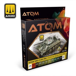 画像1: AMMO[ATOM-20705]アトム：WW.II ソ連軍戦車カラー セット (1)