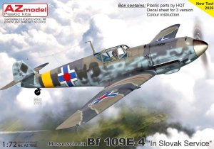 画像1: AZモデル[AZM7662]1/72 Bf109E-4　スロバキア (1)