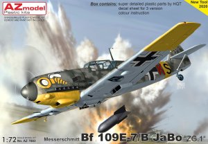 画像1: AZモデル[AZM7683]1/72 Bf109E-7/Bヤーボ「ZG.1」 (1)