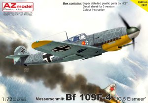 画像1: AZモデル[AZM7685]1/72 Bf109F-4 「JG.5アイスミール」 (1)