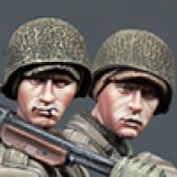 Alpine Miniatures[AM35171]1/35 WWII 米BAR銃手&歩兵 2体セット - M.S Models Web Shop