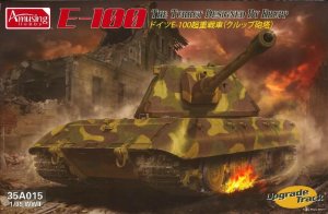 画像1: アミュージングホビー[AMH35A015]1/35 ドイツ E-100 超重戦車 (クルップ砲塔型、履帯更新版) (1)
