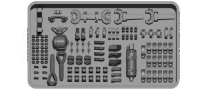 画像1: BSK Model[BSKD35019]1/35 WWII ドイツ IV号駆逐戦車70(A) & 70(V)ラング用ディテールセット (1)