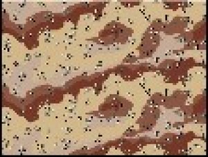 画像1: Crossdelta[MIL-12002]1/12 米軍（旧）砂漠用 「チョコチップ」 (1)