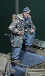 画像1: D-Day miniature studio[DD35229]1/35 WWII ドイツ 武装親衛隊兵士 1944-45 (1)