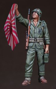 画像1: DEF.MODEL[DO35037]1/35WWII-Korean War USMC Holding Flag (1)