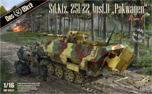 画像1: ダス・ヴェルク[USCDW16022]1/16 Sd.Kfz.251/22 D型"パックワーゲン" 「2 in 1」 (1)