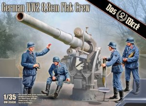 画像1: ダス・ヴェルク[USCDW35038]1/35 WW.II 8.8cm対空砲クルーセット (4体入り) (1)