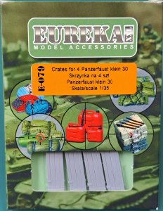 画像1: EUREKA XXL[E-079]1/35 WWII 独 パンツァーファウスト30クライン用木箱セット(4個入) (1)