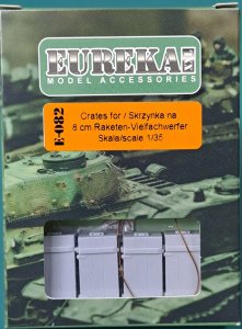 画像1: EUREKA XXL[E-082]1/35 WWII 独 8cmロケット弾用8個入木箱セット(4個入) (1)