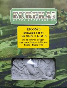 画像1: EUREKA XXL[ER-3573]1/35 WWII 独 III号突撃砲G型用積荷セット(汎用) (1)