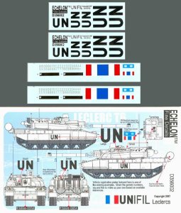 画像1: Echelon[D356002]UNIFIL Leclercs (1/35) (1)