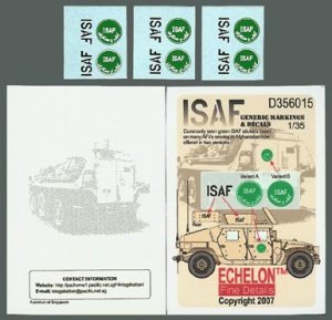 画像1: Echelon[D356015]ISAF Generic Markings & Decals (1)