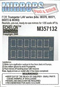 画像1: Echelon[M357132]LAV シリーズ用ミラーセット(Trumpeter用) (1)