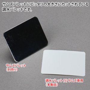 画像2: ゴッドハンド[GH-BRS-KP-S]神ふで 調水パレット[S] サムズ専用 (2)