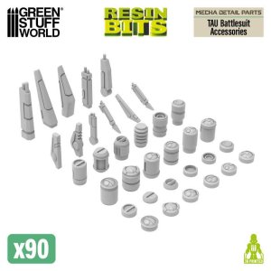 画像1: グリーンスタッフワールド[GSWD-13603]Mecha Detail Parts - TAU Battlesuit Accessories (1)