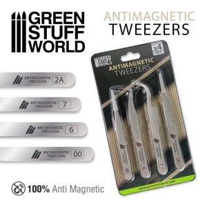 画像1: グリーンスタッフワールド[GSWD-1156]Anti-magnetic modeling tweezers (1)