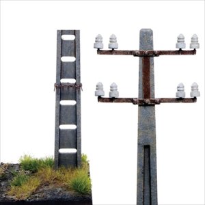 画像1: HDMODELS[HDM35029]1/35　Ardennes electric pole (1)