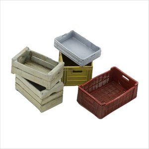 画像1: HDMODELS[HDM35053]1/35　wood & plastic cases (5pcs) (1)