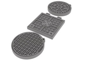 画像1: HDMODELS[HDM35140]1/35　Normandy Manholes (1)