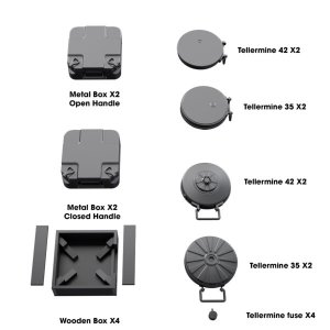 画像1: HDMODELS[HDM35150]1/35　german Tellermine set (1)