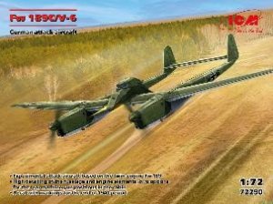 画像1: ICM[ICM72290]1/72 フォッケウルフ Fw 189C/V-6 ドイツ攻撃機 (1)