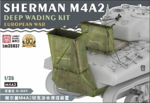 画像1: ランモモデル[LANLM-35037]1/35 M4A2用潜水渡渉装備(D-DAY) (1)