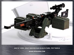 画像1: Miniarm[B35152]1/35 現用露 コルド 12.7mm機関銃 ティグルM装甲車用 6U16揺架付き (1)