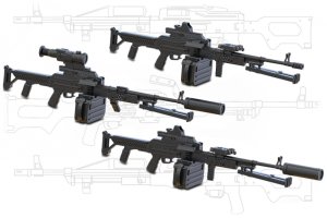 画像1: Miniarm[B35277]1/35 現用 露/ソ PKM 7.62mm機関銃セット(3個入) (1)