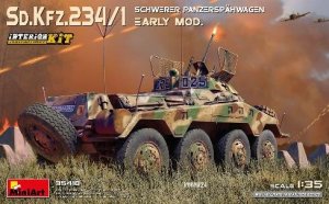 画像1: ミニアート[MA35410]1/35 Sd.Kfz.234/1重装甲兵員輸送車 初期型 インテリアキット (1)