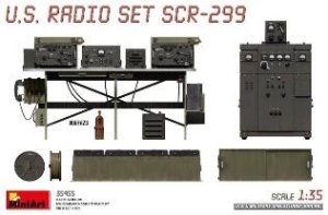 画像1: ミニアート[MA35455]1/35 米国無線通信機 SCR-299 (1)