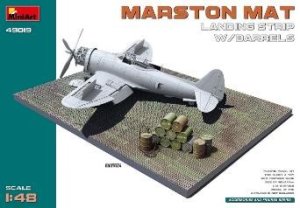 画像1: ミニアート[MA49019]1/48 マーストン・マット 着陸帯 オイル缶12個付 (1)