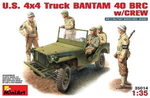 画像1: ミニアート[MA35014] 1/35 U.S.4ｘ4バンタムジープ　BRC－40 (1)