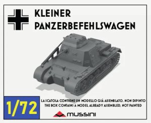 画像1: Mussini（ムッシーニ）[MM072-036]1/72 WWII ドイツ I号小型指揮戦車 (1)