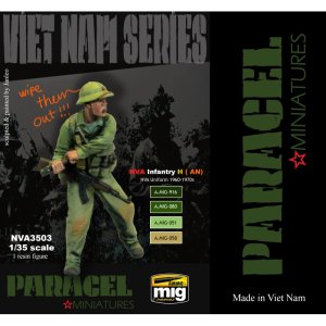 画像1: Paracel Miniatures[NVA3503]NVA infantry H (AN) (1)