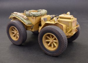 画像1: PlusModel[PM475]1/35WWII伊 パヴェージ P4 タイヤ装備型(フルキット) (1)