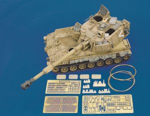 画像1: RoyalModel[RM101]1/35 米 M109AL 自走榴弾砲改造セット イタレリ用 (1)