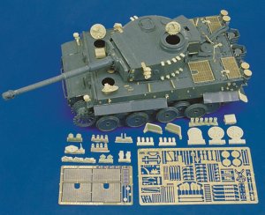 画像1: RoyalModel[RM104]1/35 独 タイガーI初期型 E/H1重戦車 ディテールセット イタレリ用 (1)