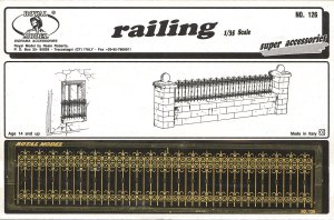 画像1: RoyalModel[RM126]1/35 民家の鉄柵 (1)