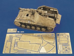 画像1: RoyalModel[RM136]1/35 独 ヴェスペ自走榴弾砲 戦闘室装甲板 タミヤ用 (1)