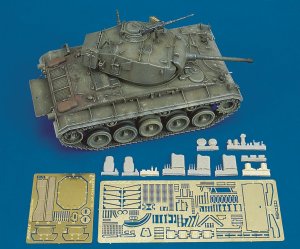 画像1: RoyalModel[RM170]1/35 米 M24 チャーフィー ディテールセット イタレリ用 (1)