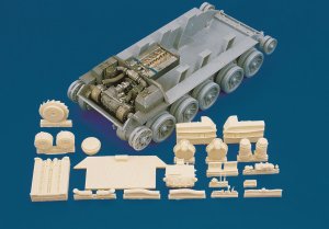 画像1: RoyalModel[RM187]1/35 露 T-34/85 1944年型エンジンルーム ドラゴン用 (1)