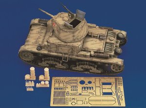 画像1: RoyalModel[RM199]1/35 伊 M-13/40カールアルマート ディテールセット イタレリ・ズベズダ用 (1)