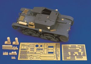 画像1: RoyalModel[RM204]1/35 伊 M40 75/18 セモベンテ突撃砲 ディテールセット イタレリ/ズベズダ用 (1)