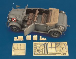 画像1: RoyalModel[RM221]1/35 独 コマンドワーゲンスタイヤ type1500A ディテールセット タミヤ用 (1)